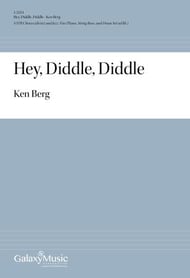 Hey Diddle Diddle SATB choral sheet music cover Thumbnail